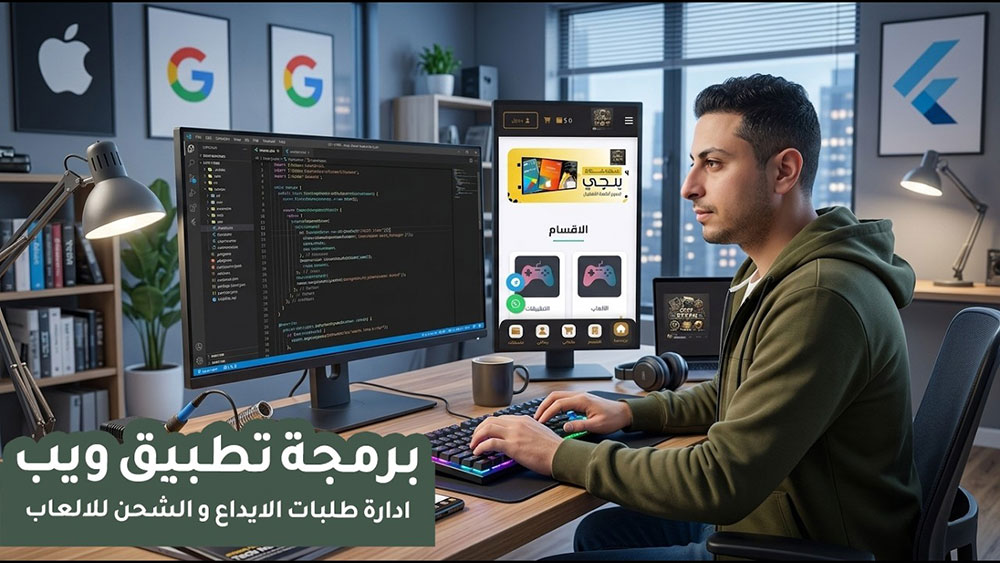 برمجة تطبيق ويب لادارة محفظة ايداع و شحن الالعاب UC
